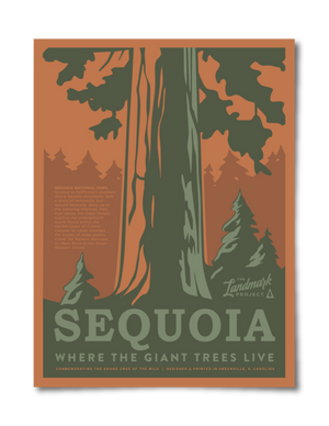 Sequoia National Park - 12x16 Poster