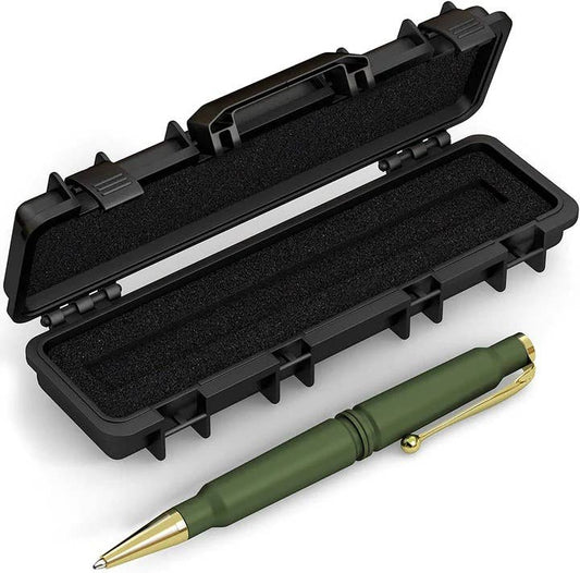 308 Real Bullet Casing Refillable Twist Pen: Olive Drab Green