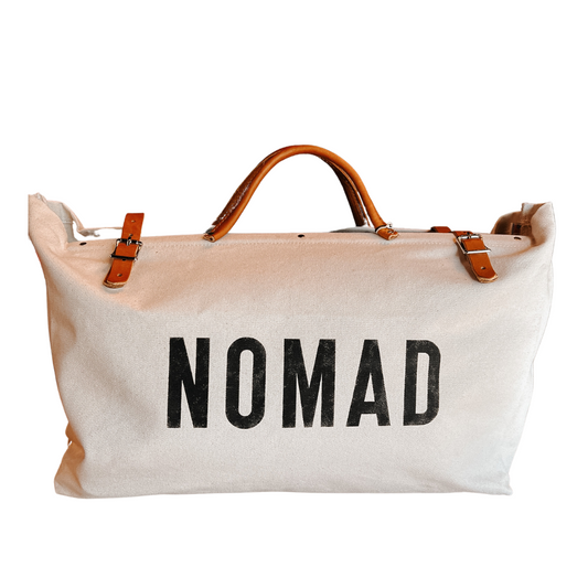 ForestBound "Nomad" Utility Canvas and Leather Tote