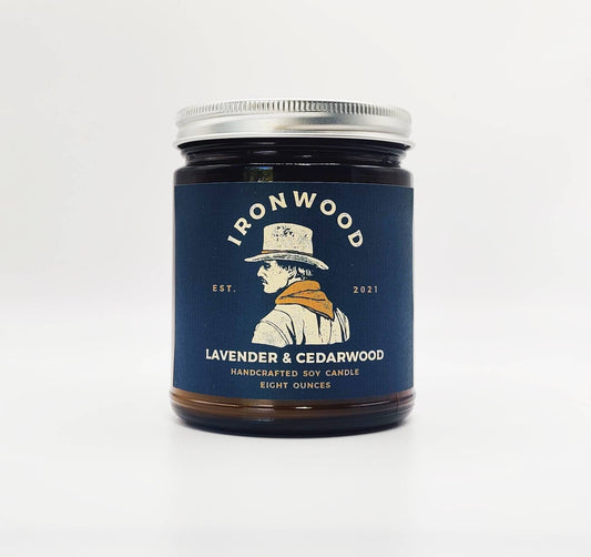 Ironwood Lavender & Cedarwood Candle