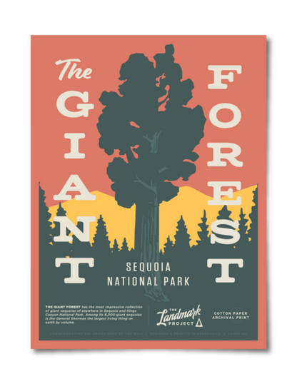 Giant Forest - 12x16 Poster