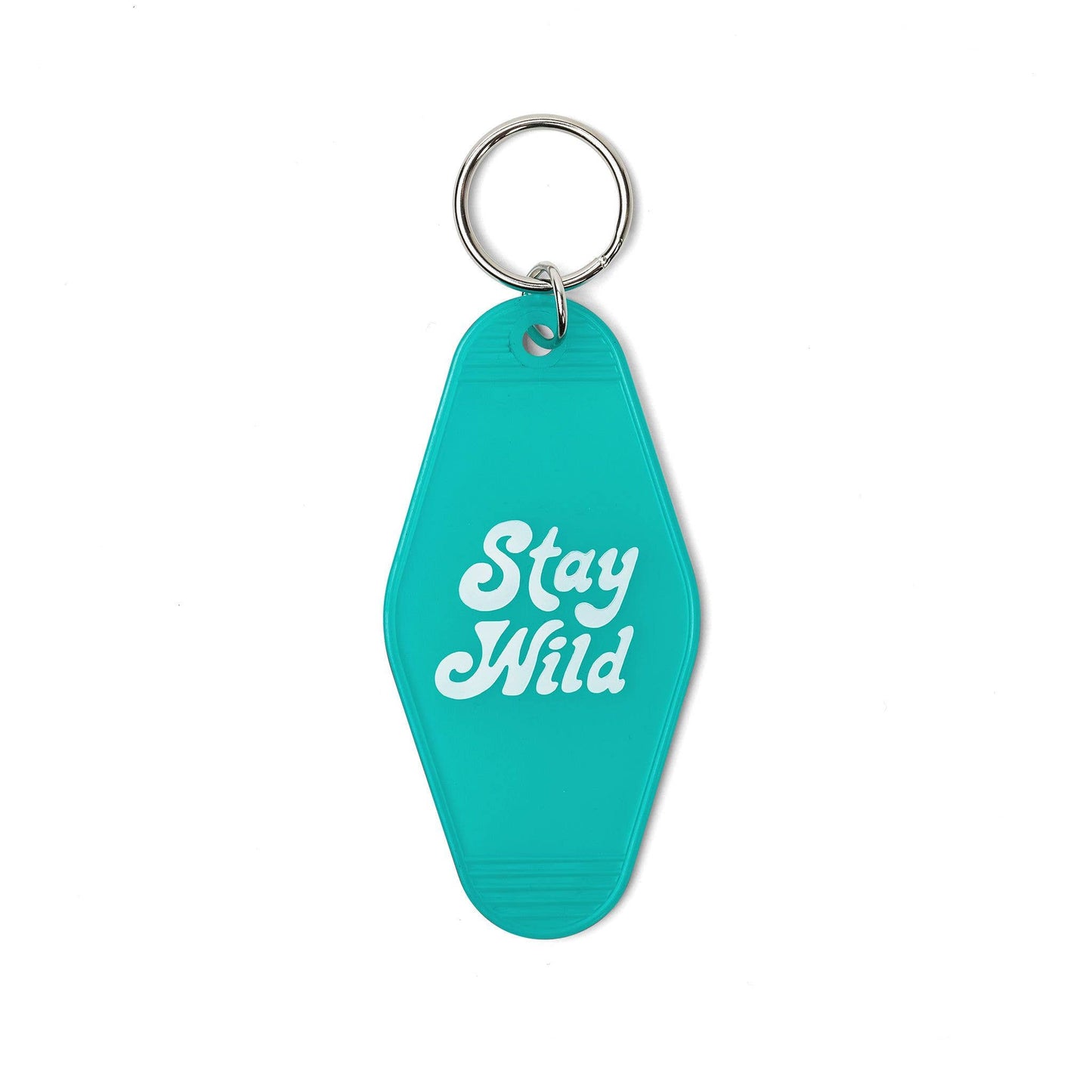 Stay Wild Key Tag