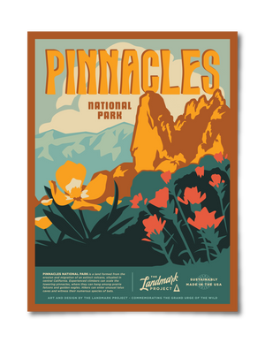Pinnacles National Park - 12x16 Poster