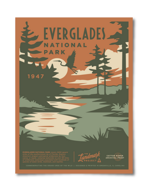 Everglades National Park - 12x16 Poster