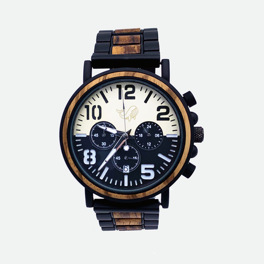 Wood Watch w/Genuine Wood - the "Sailor"