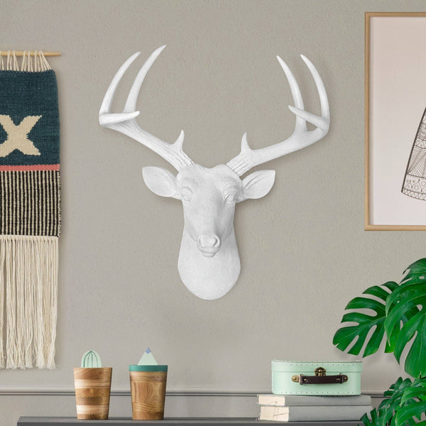 The Virginia Mini Deer Head Faux Taxidermy Single Color