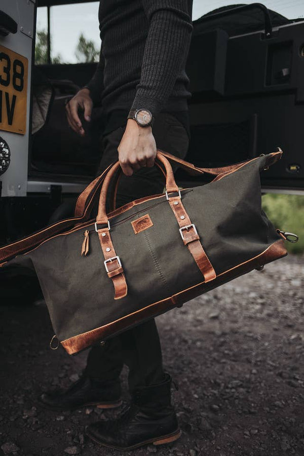 50L Augustine Duffel: Green