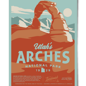 Utah Arches National Park 12x16 Poster