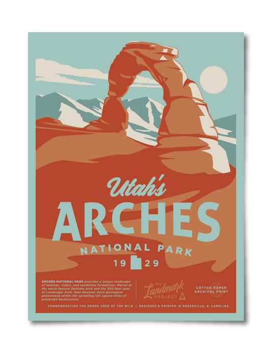 Arches National Park - 12x16 Poster