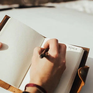 Drifter Leather Journal- Antique Brown