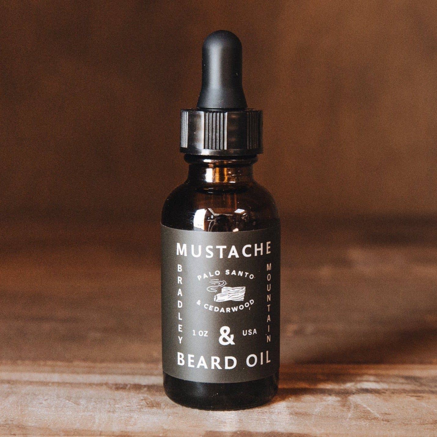 Mustache & Beard Oil: Palo Santo & Cedarwood