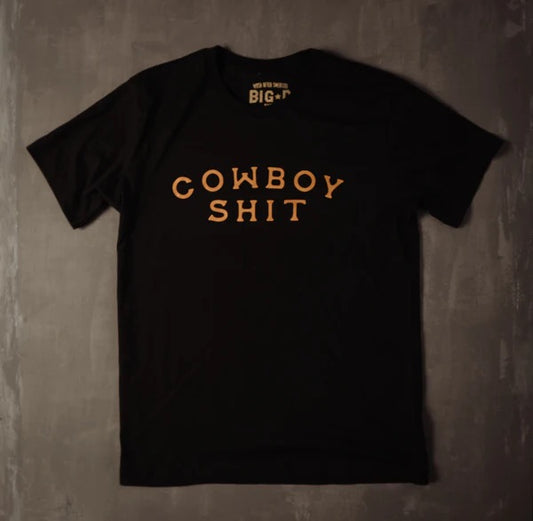 Classic Cowboy Shit T-Shirt Black