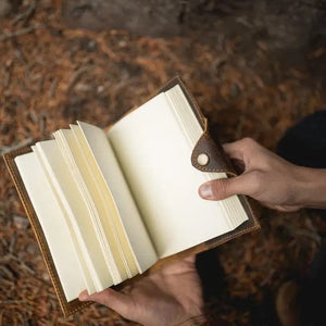 Drifter Leather Journal- Antique Brown