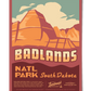 Badlands National Park - 12x16 Poster