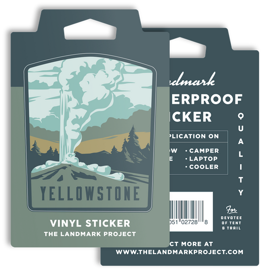 Yellowstone National Park Sticker