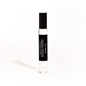LEATHER + PINE QUICKDRAW PERFUME: 10ml