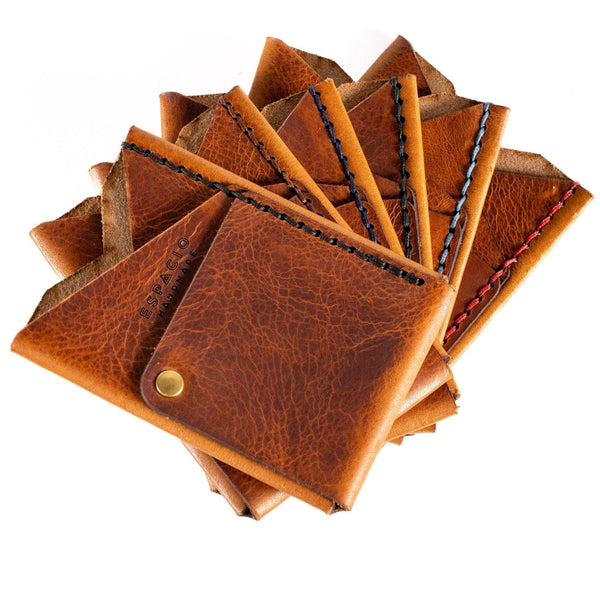 Big Spender Leather Wallet – Pecan – Slim Card Holder