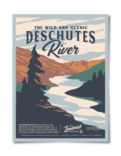 Deschutes River - 12x16 Poster