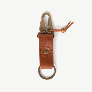 leather keychain