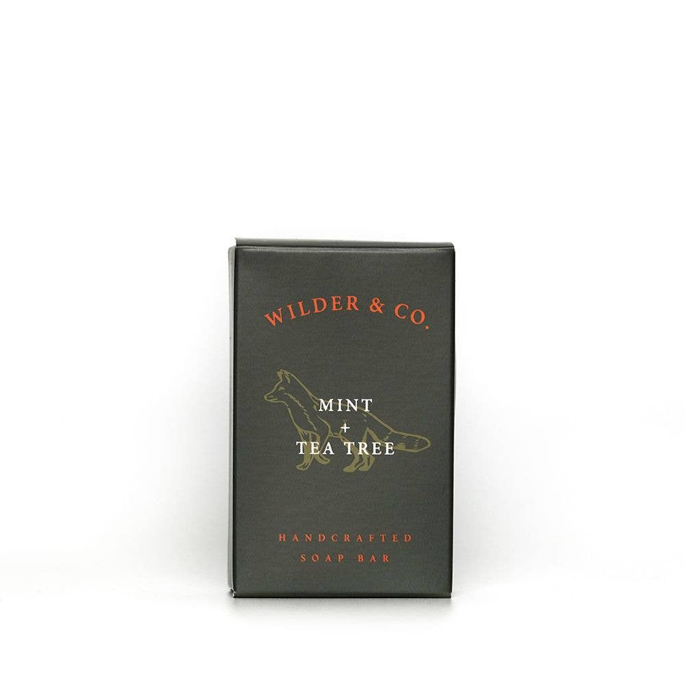 Mint + Tea Tree Handcrafted Soap Bar