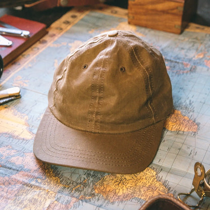 Baseball Cap - Waxed Field Tan