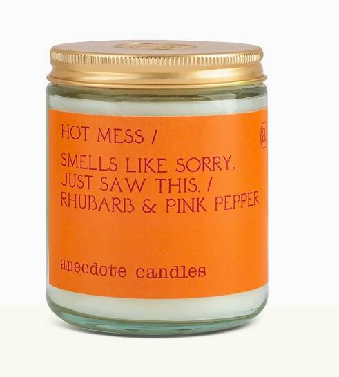 Hot Mess (Rhubarb & Pink Pepper) Candle