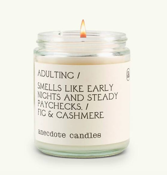 Adulting (Fig & Cashmere) Candle