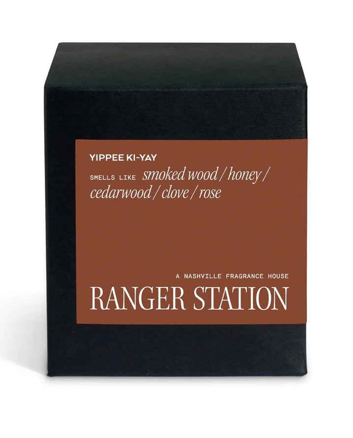Ranger Station Candle + Whiskey Tumbler - Yippie Ki-Yay