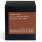 Ranger Station Candle + Whiskey Tumbler- Tobacco + Musk