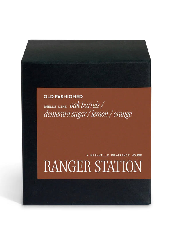 Ranger Station Candle + Whiskey Tumbler- Old Fashioned