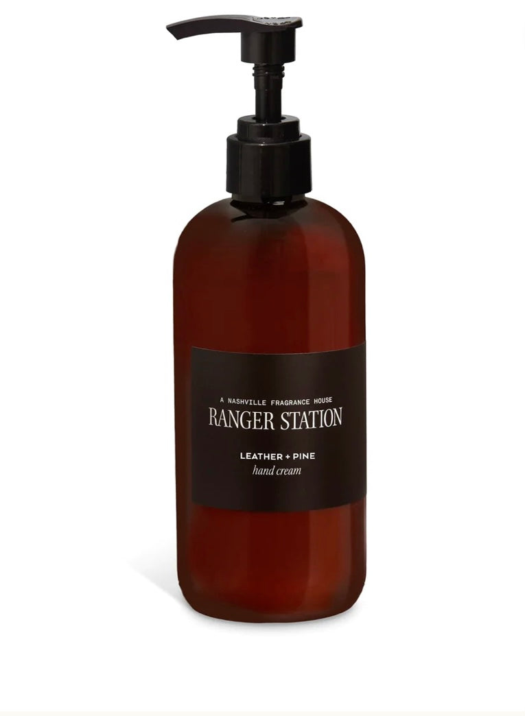 Ranger Station Hand Cream - Leather + Pine