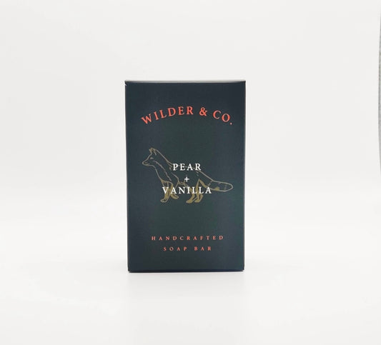 Wilder & Co. Pear + Vanilla Handcrafted Bar Soap